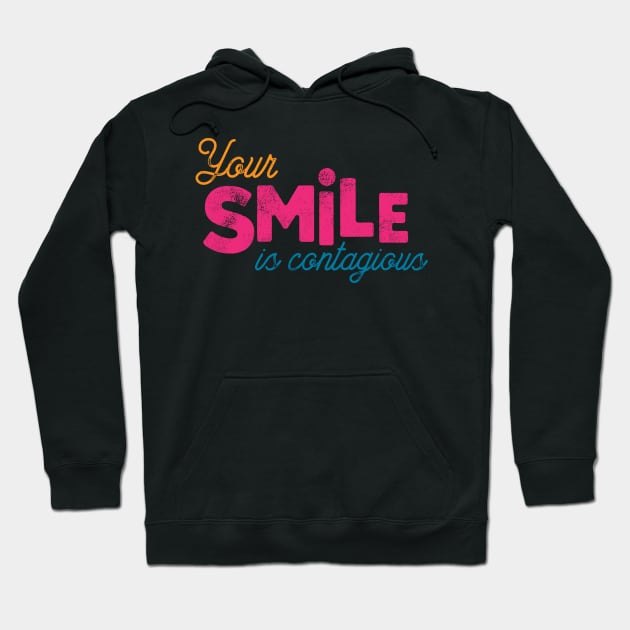 Smile T-Shirt Hoodie by moha22